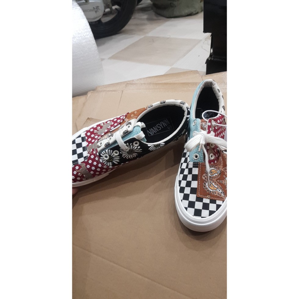 Giày Vans Tiger Họa Tiết Thổ Cẩm Unisex