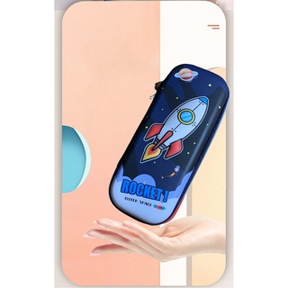 Hộp bút in lụa 3D nổi dễ thương cho bé
