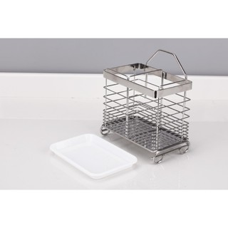 [ KHAI TRƯƠNG ] Ống đựng đũa inox 304 dán tường