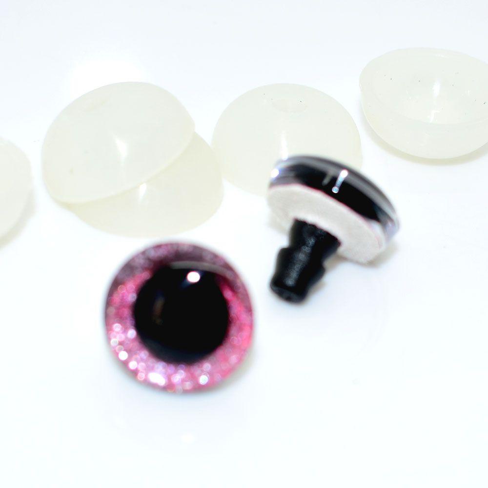 Mắt Thú Nhồi Bông 3D Trong Suốt Lấp Lánh DIY