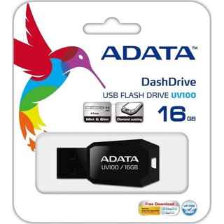 Usb adata uv100 16gb - chuẩn dung lượng