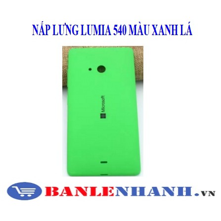 NẮP LƯNG LUMIA 540 MÀU XANH LÁ