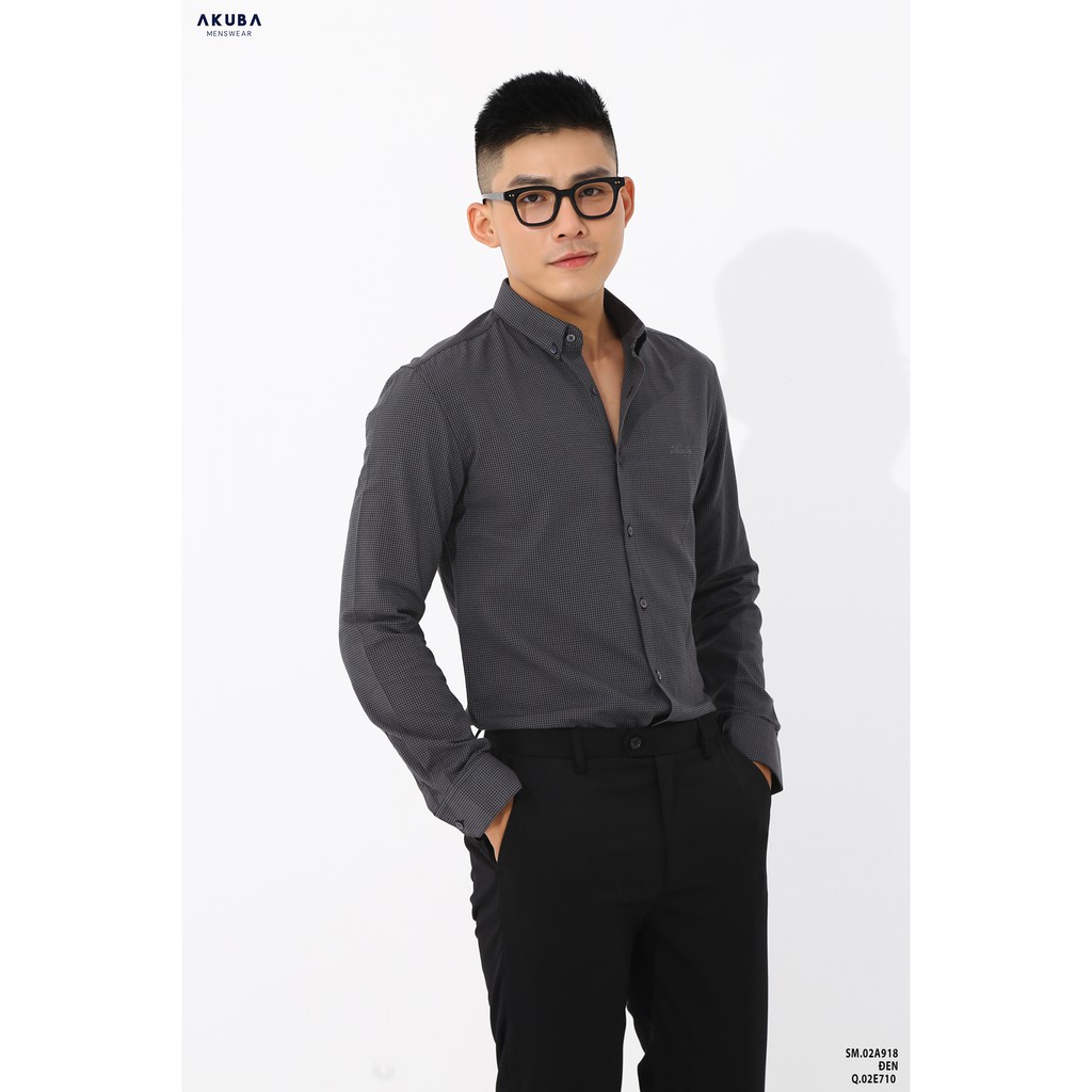 Áo Sơ Mi Nam Công Sở Tay Dài Cao Cấp AKUBA | 02A918 | BigBuy360 - bigbuy360.vn