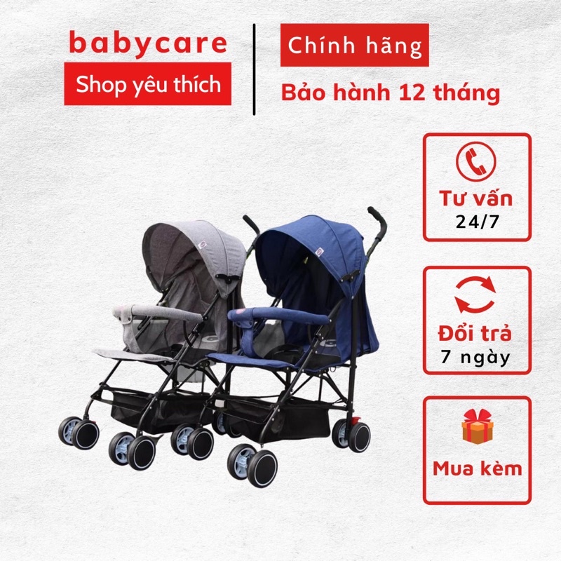 Xe đẩy du lịch siêu nhẹ, siêu thoáng, siêu bền chống tia UV gấp gọn mastela MSTL605