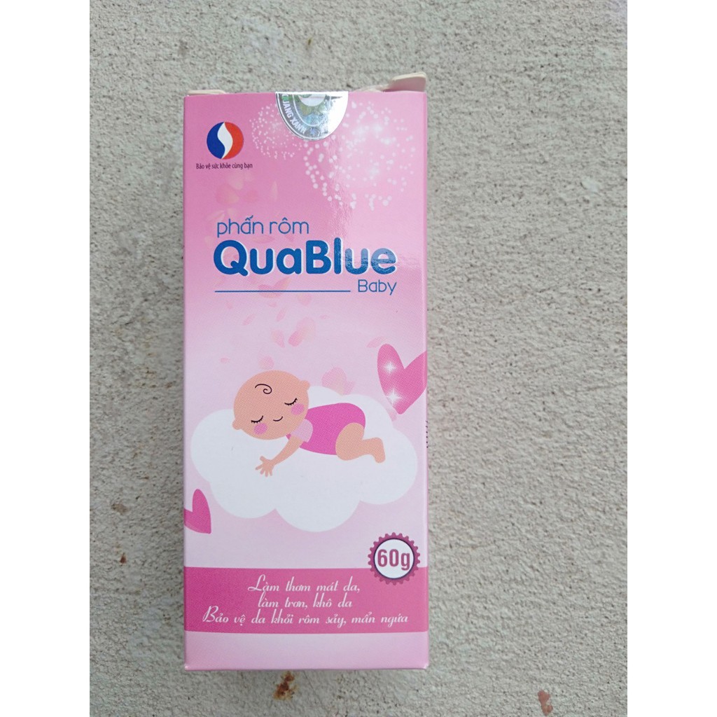 PHẤN RÔM QUABLUE BABY 60G