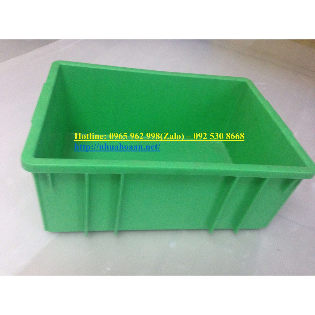 Thùng nhựa đặc B3 kích thước 460 x 330 x182mm