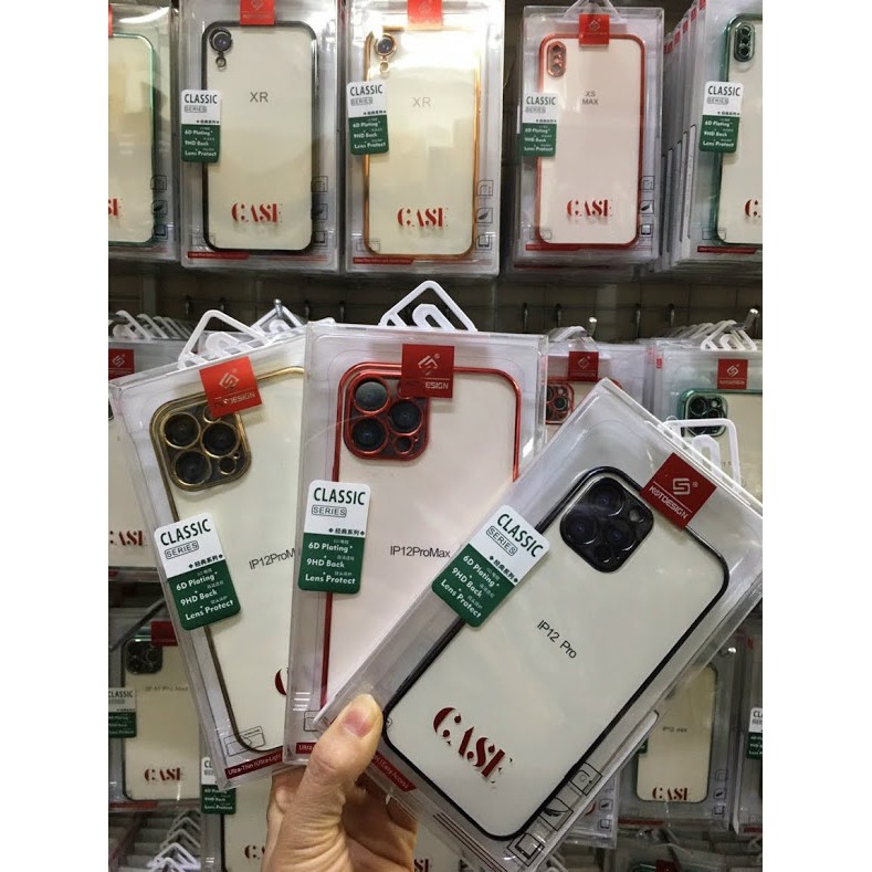 Ốp Silicon KST Chống Sốc Viền Màu