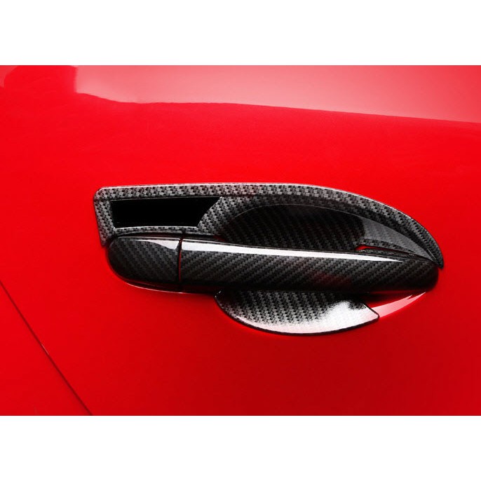 Ốp tay nắm, chén cửa Mazda CX5 - Carbon