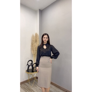 SƠ MI CỔ TYM LỤA VÂN GỖ