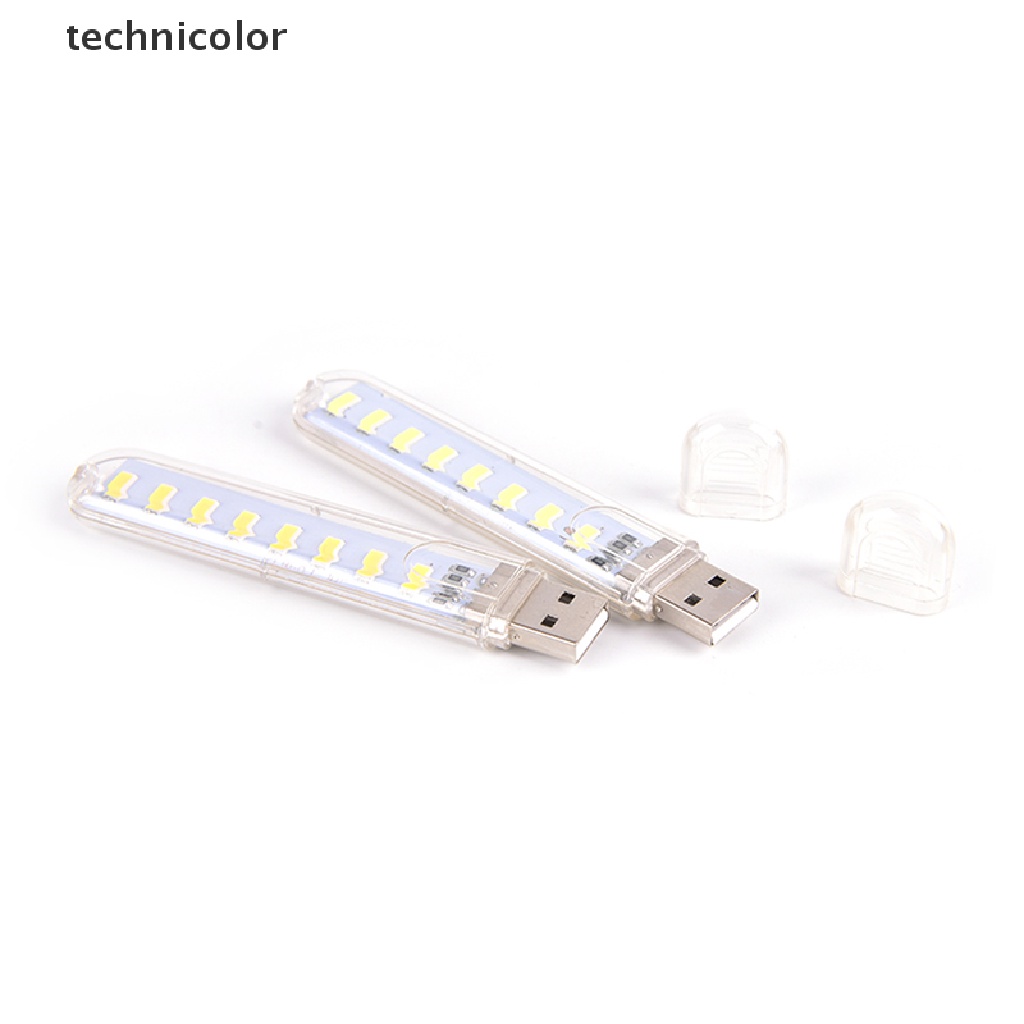Đèn LED USB Mini 8 Bóng Tiện Dụng Cho PC / Laptop