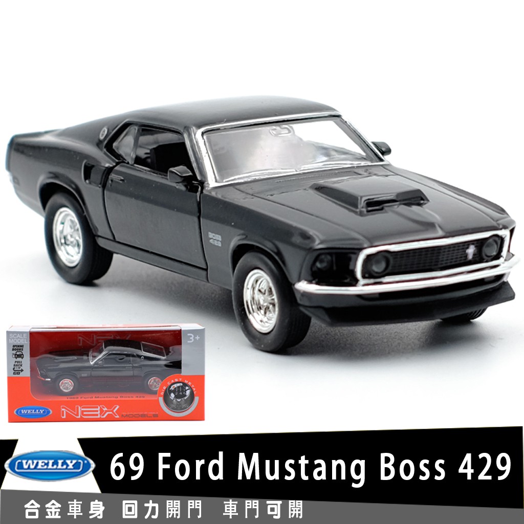 Welly Mô Hình Xe Hơi Ford Mustang Boss429 Bằng Hợp Kim Cao Cấp