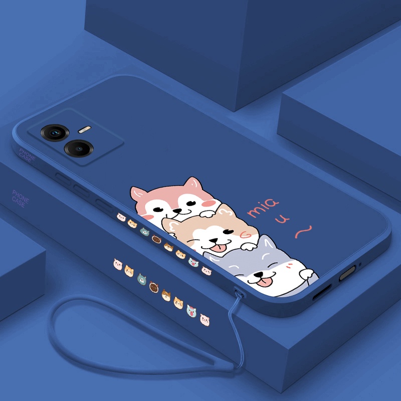 Ốp Vivo Y22S Y16 Y15S Y15A Y01 Y35 Y02S Y17 Y15 Y12 U10 Y12S Y20 Y20S Y12A Soft Case Lovely Dog GG