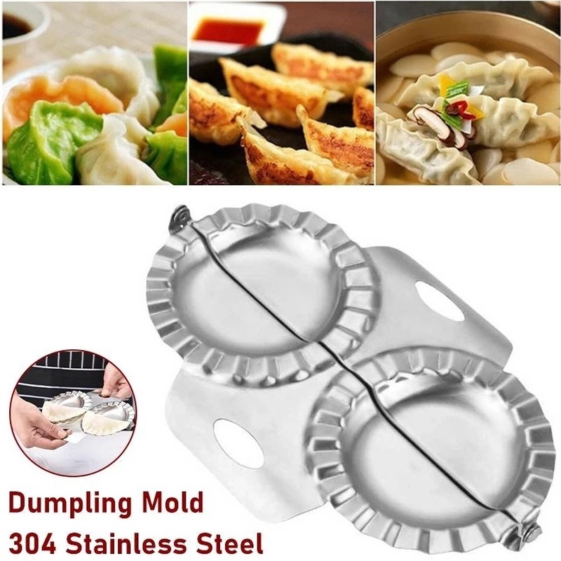 1 Khuôn Làm Há Cảo Hai Đầu Bằng Thép Không Gỉ 304