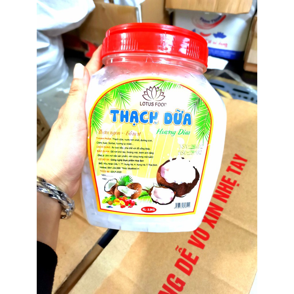 thạch trái cây các vị (2,5kg )