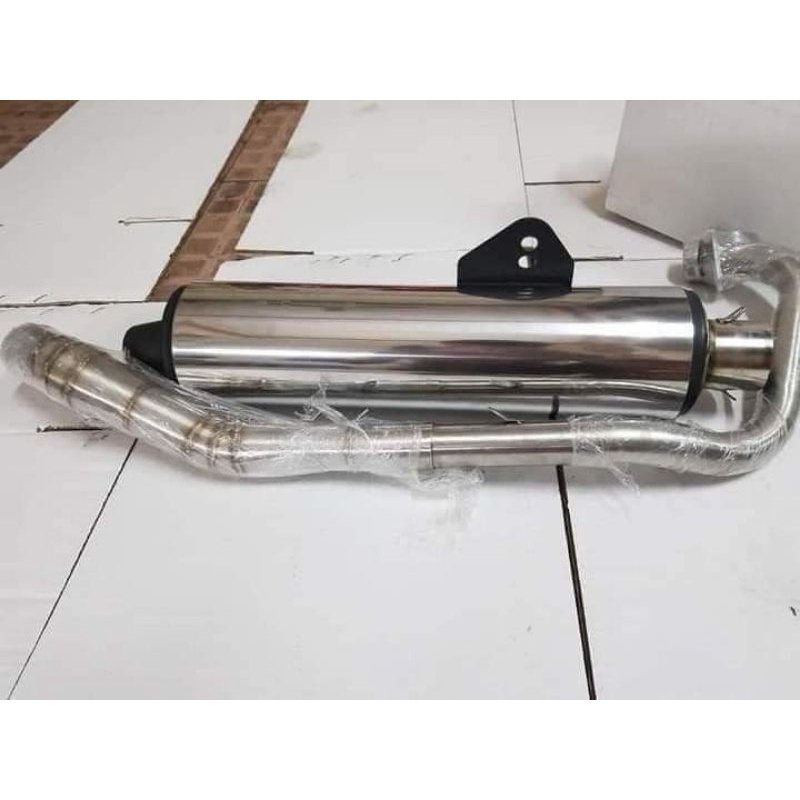 [ảnh thật]lon bô cbr hàng 1:1, cổ inox 2 khúc cho tất cả các dòng xe ex150, winner v1, winner x, raider, satria, sonic