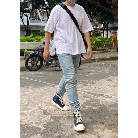 Quần Jeans Nam Slim fit 𝐏𝐨𝐥𝐡𝐚𝐦 𝐊𝐨𝐫𝐞𝐚 Slim fit chính hãng xuất Hàn