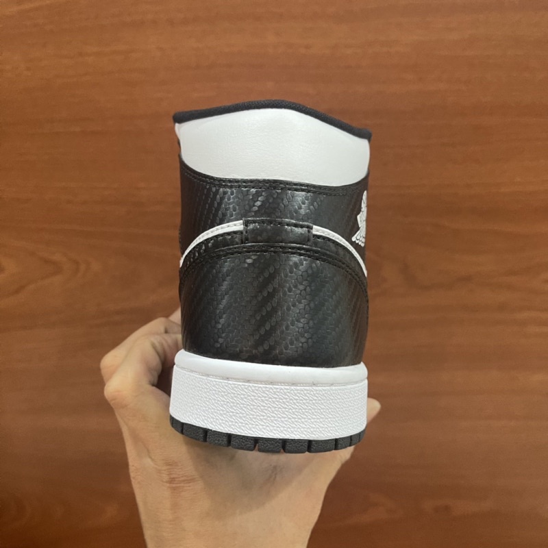 [ Bản Cao Cấp ] Giày thể thao sneaker jordan 1 mid se Carbon - Fullbox kèm dây phụ