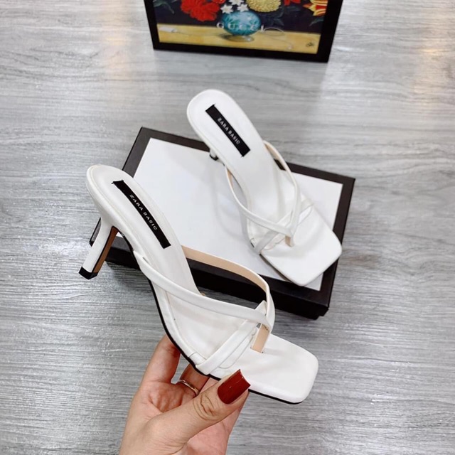 Guốc dây mãnh kẹp dây thời trang 7 phân YUKIBLOOM G14