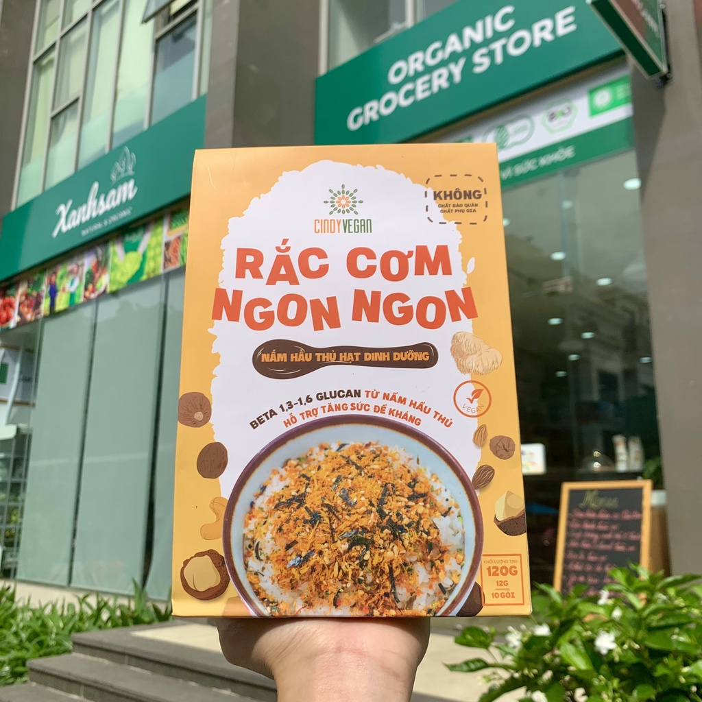 Rắc Cơm Ngon Ngon Cindy Vegan 120gr - XanhSam Organic