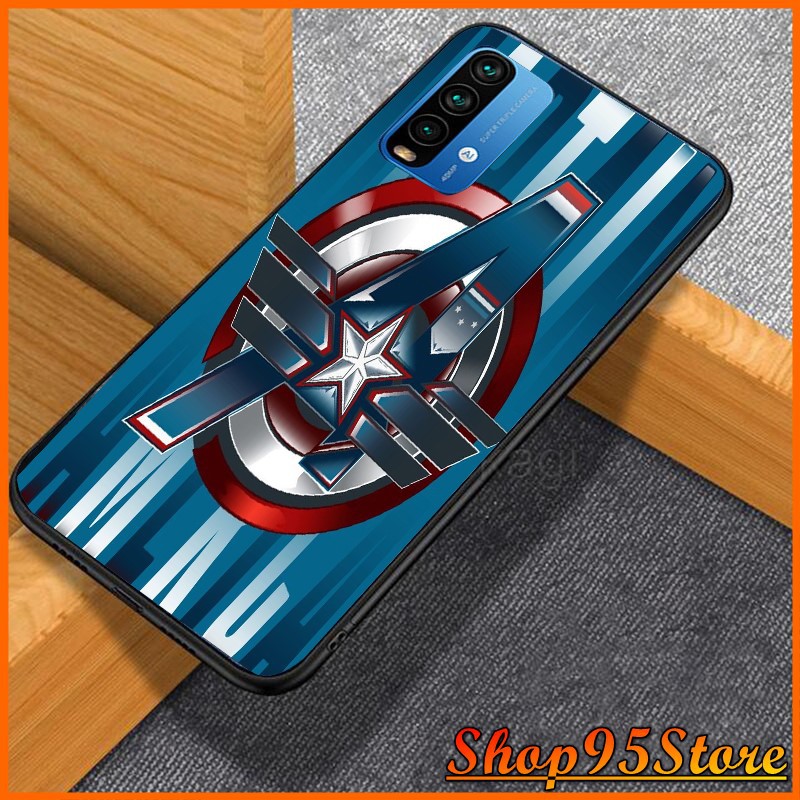 Ốp lưng phủ bóng Samsung Galaxy J7 prime J7 pro A7 2018 Note 10 Lite Note 10 Note 10+ S10 lite Note 8 Note 9 Avengers