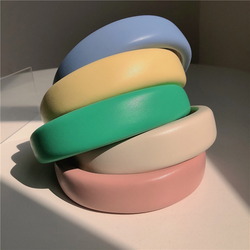 Băng Đô Bằng Da Pu Hình Đầu Lâu Cá Tính