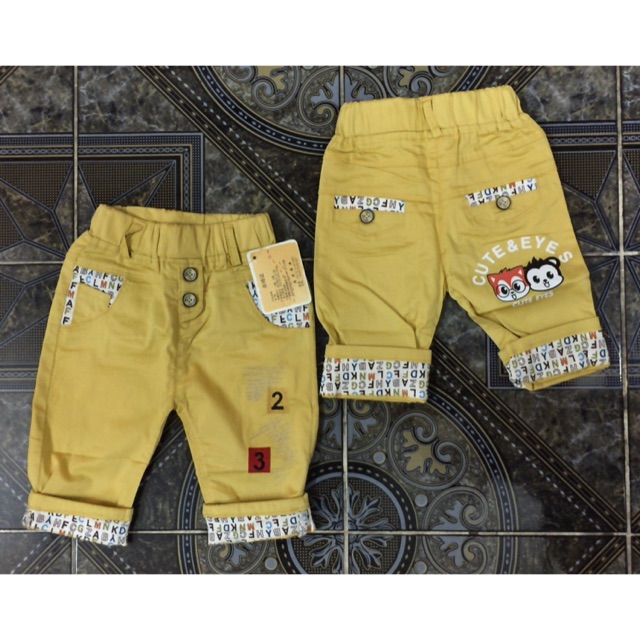 Quần kaki bé trai