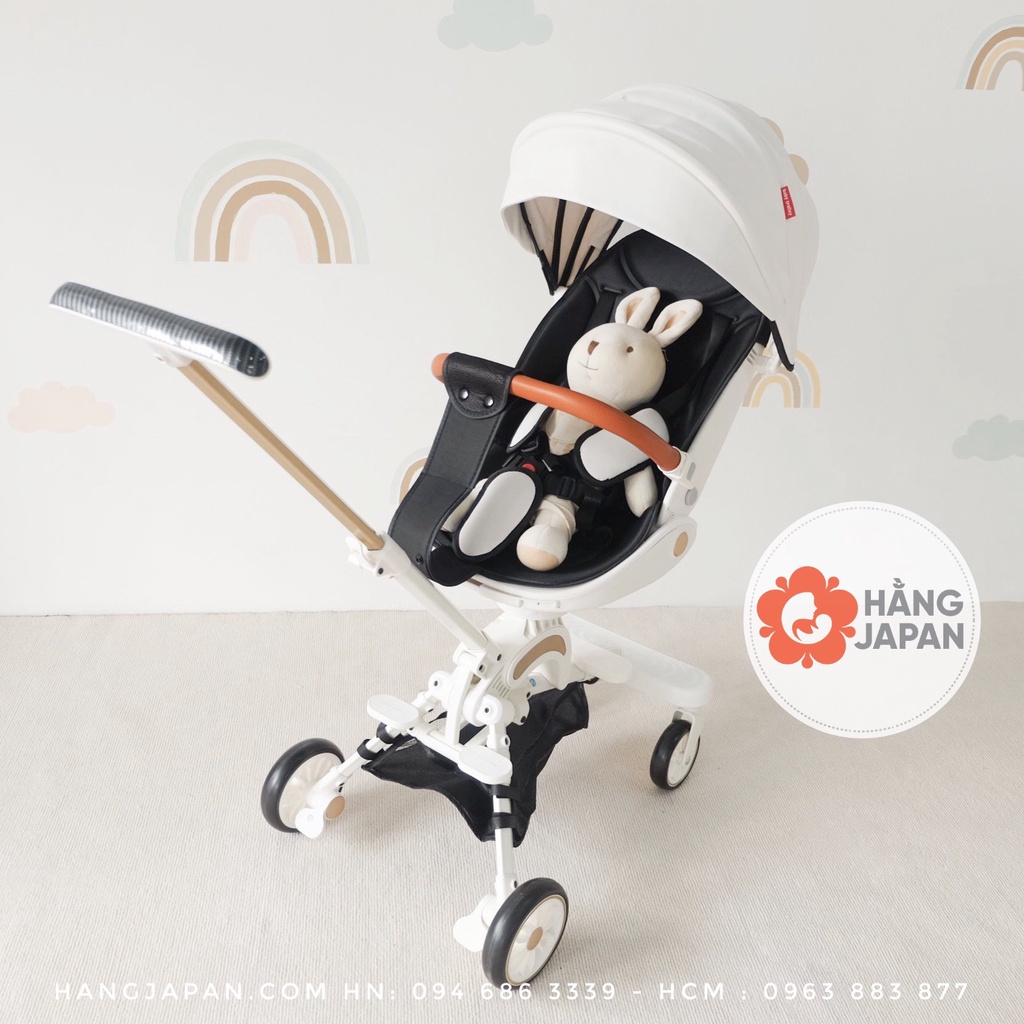 XE ĐẨY DU LỊCH GẤP GỌN MONMON 360