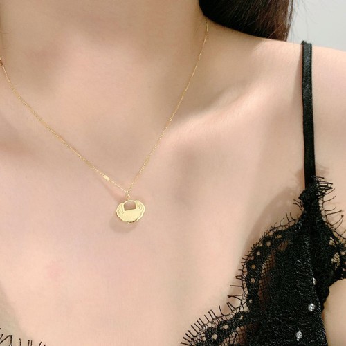 Dây Chuyền Kim Tiền May Mắn Titan Ko Đen TT 3027