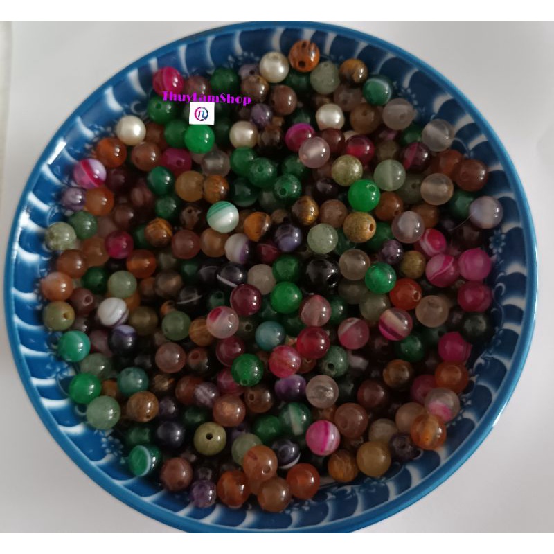 Combo 10 đá phong thủy xâu vong