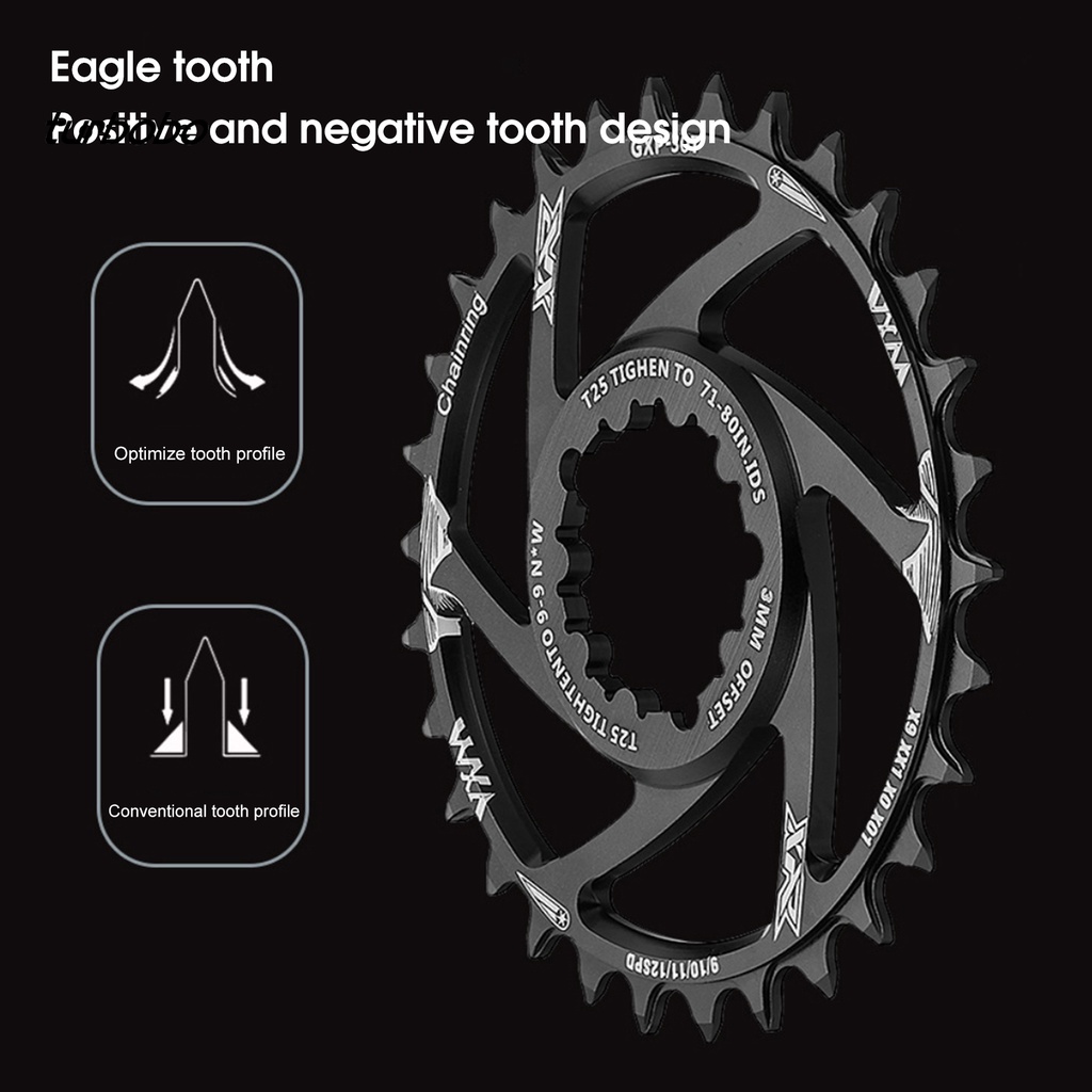 Đĩa Răng TURBOBOTH 3mm 30T 32T 34T 36T 38T 40T Độ Bền Cao Cho Xe Đạp Leo Núi