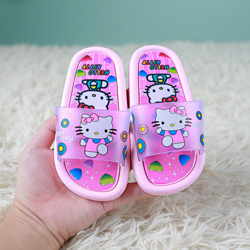 Dép Cho Bé Hình Siêu Nhân Và Công Chúa-Kitty