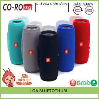 Loa bluetooth, Loa bluetooth mini JBL Charge 3 vỏ nhôm, âm thanh chất