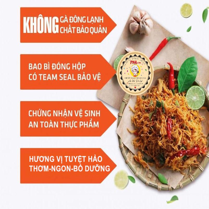 KHÔ GÀ LÁ CHANH LOẠI 1  | PNA Store