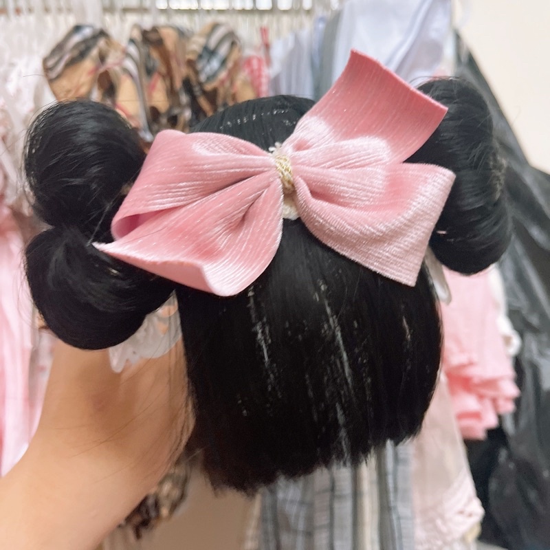 Băng đô tóc giả bé gái, turban tóc giả bé gái