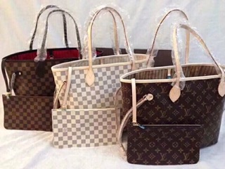 Túi lv neverfull kèm ví