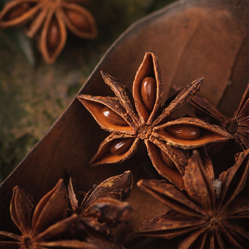 Hoa hồi, đại hồi, tại vị thơm nồng tự nhiên 100g, gia vị cho nhiều món ngon, NGỌC HIỂN FOODY