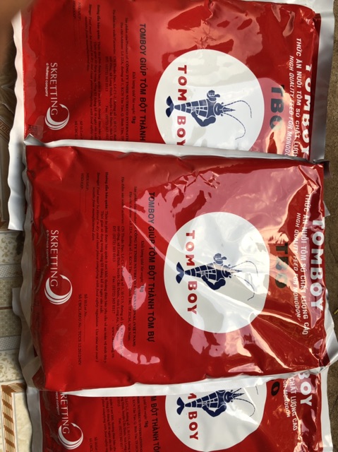 Cám Tomboy TB0 hạt nhuyễn nhất cho tôm , tép , cá bột - 100g