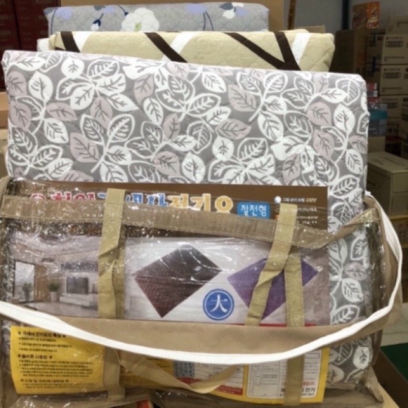 1 Chăn đệm điện Hàn Quốc chất liệu cotton cao cấp 135cm X180cm