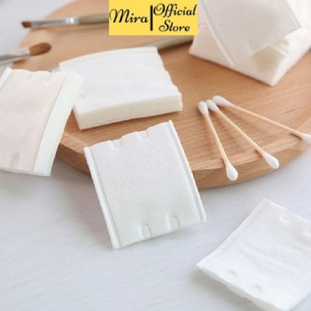 Bông tẩy trang Cotton Pads 222 miếng SIÊU TIỆN LỢI MIRAASHOP