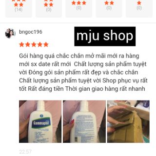 Sữa rửa mặt Gammaphil 500ml (date 2021)
