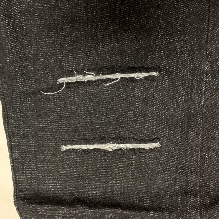 [SIÊU ĐẸP] Quần Bò Jeans Dài Ống Suông Rộng Rách Gối Cá Tính Hack Dáng Hàn Quốc Ulzzang J83 HIEKIE