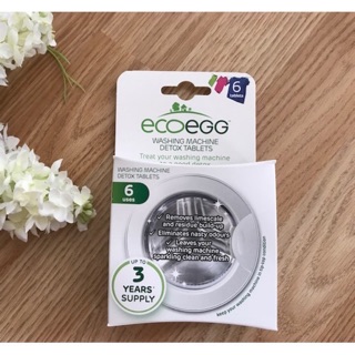 Hộp tẩy lồng giặt Ecoegg 6 viên dùng 6 tháng