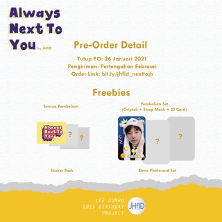 2pm Junho Always Next To You 'Fangoods