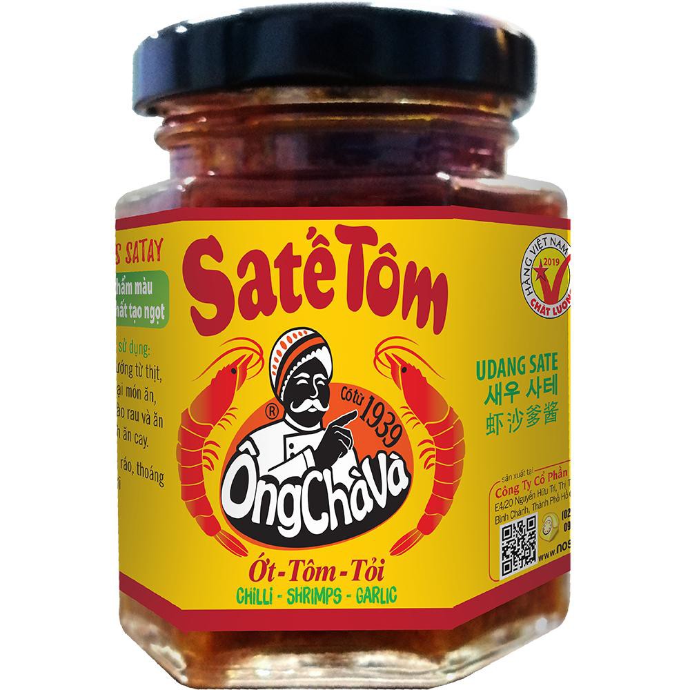 Sa tế tôm Ông Chà Và 180gr (Shrimp satay) _ Sản phẩm có chứa tôm khô | BigBuy360 - bigbuy360.vn