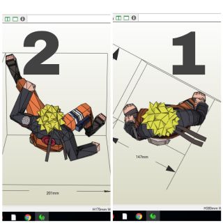 Mô hình giấy NARUTO SHIPPUDEN