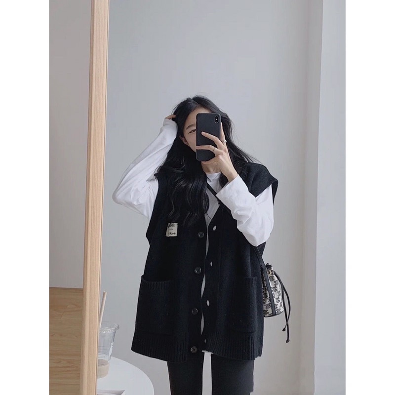 ÁO KHOÁC GILE ĐÓNG CÚC - New items cho mùa đông
