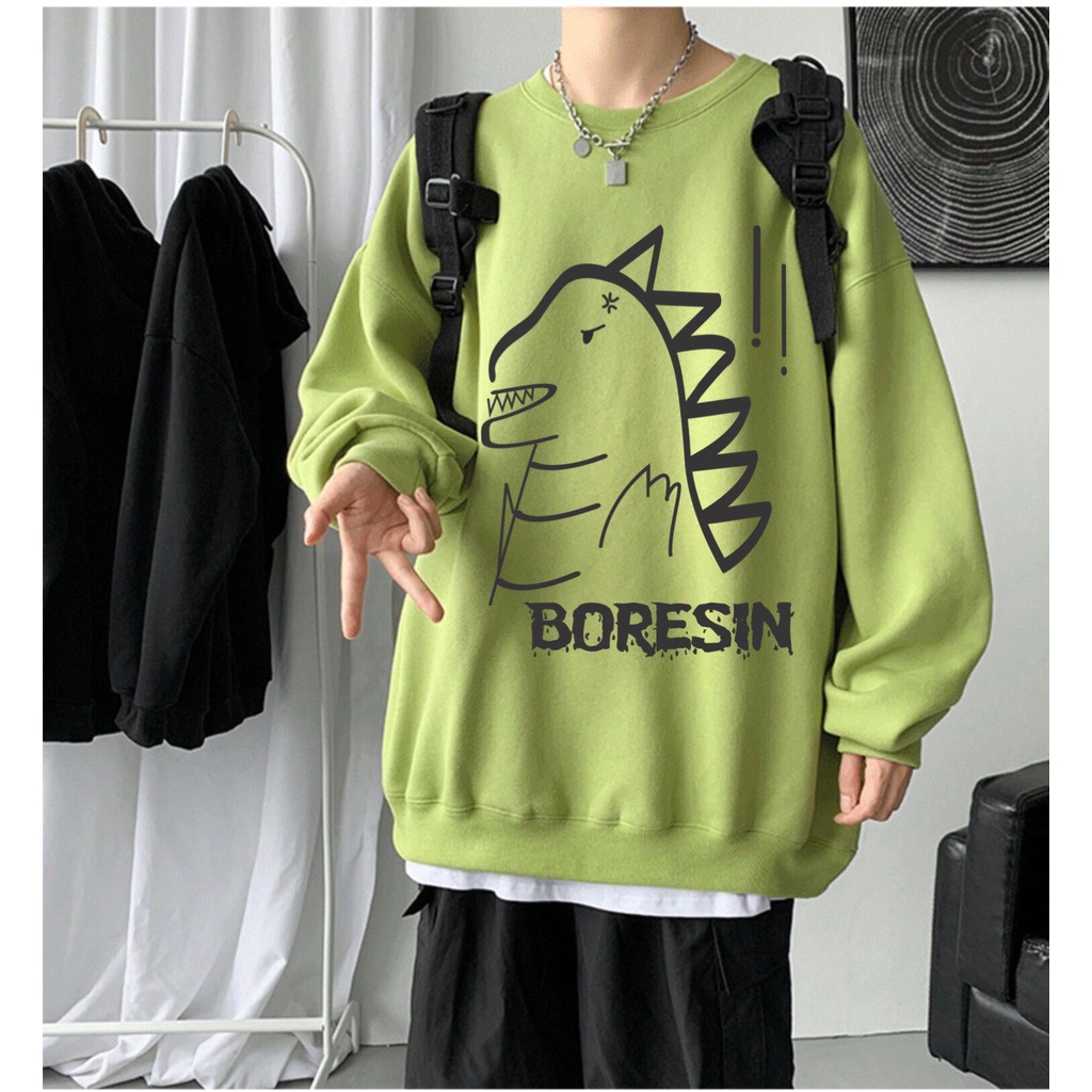 [ Mã 12FASHIONSALE1 giảm 10K đơn 50K ] áo sweater nam nữ chất nỉ form rộng cổ tròn dài tay họa tiết theo Trend APD02 | BigBuy360 - bigbuy360.vn