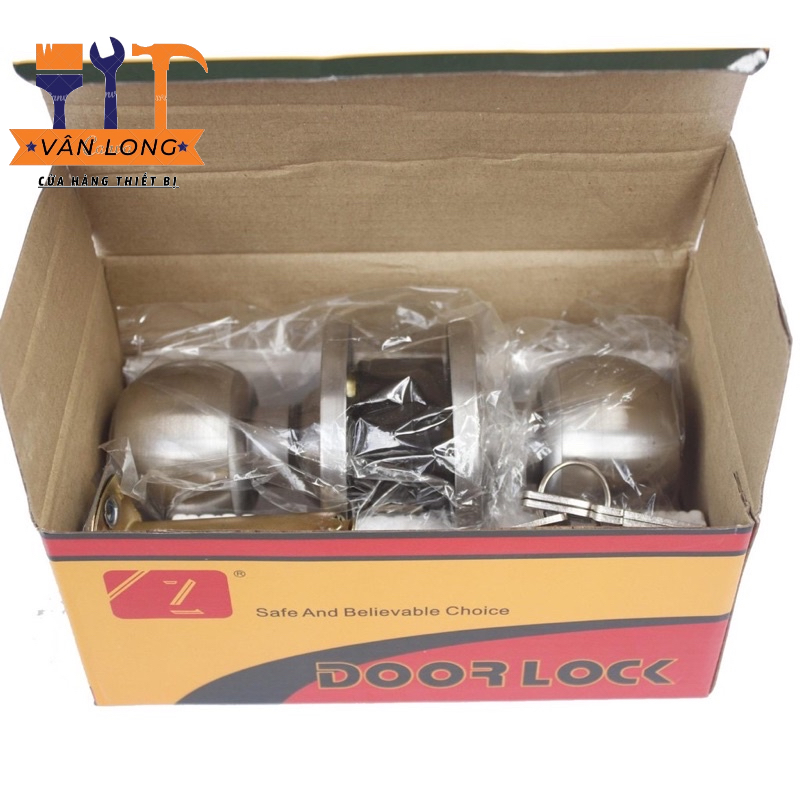 Bộ Khoá Tay Nắm Tròn ZANI INOX 100%