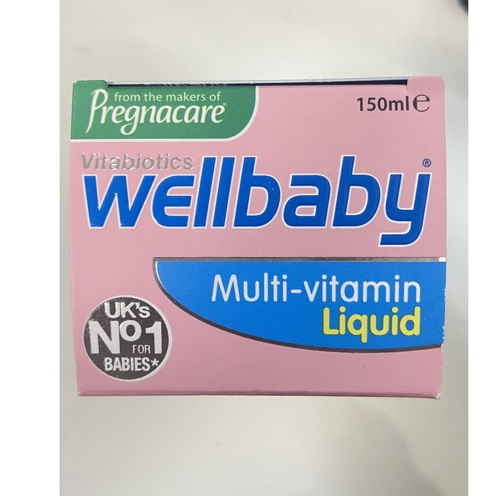 WellBaby.Bổ Sung Vitamin Tổng Hợp Cho Bé Từ 4 Tháng Tuổi Bé Biếng Ăn,Còi,Ốm Vặt