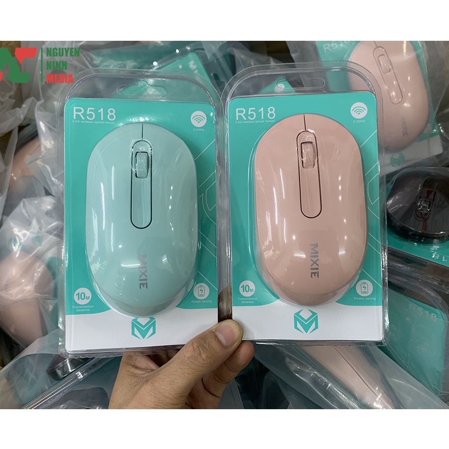 Chuột Không Dây Mixie R518  Hàng Chính Hãng